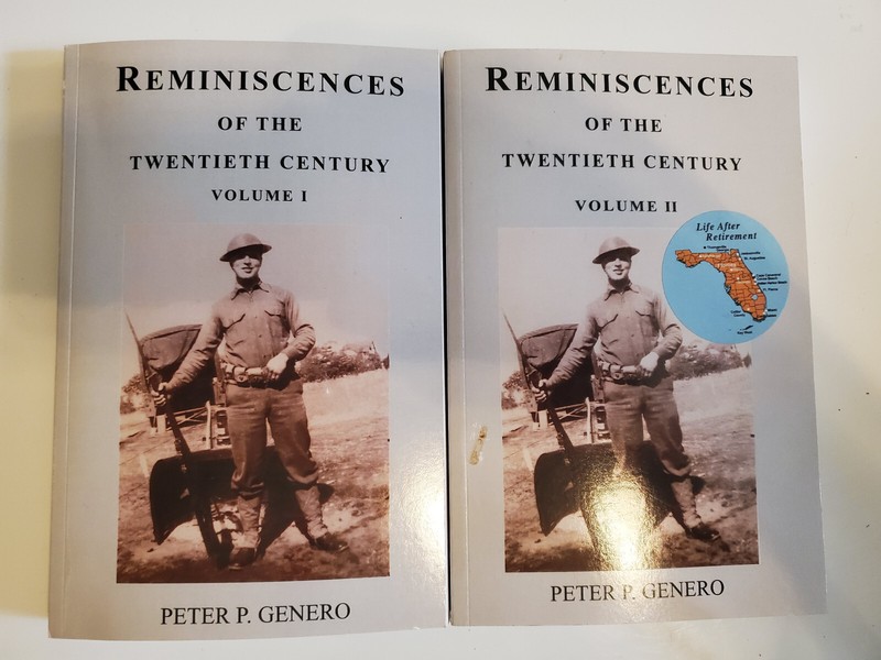 REMINISCENCES of the Twentieth Century 2 Volume set,inscribed & signed by author