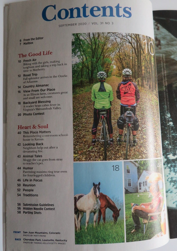 Country Extra Magazine September 2020 Autumn in the Woods and small towns Texas gallery