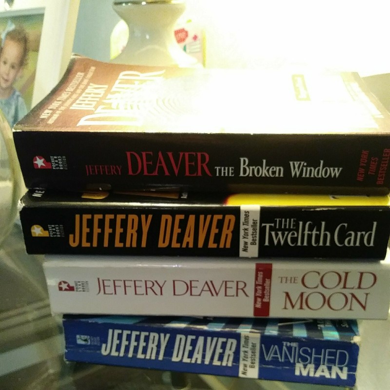 Four Jeffery Deaver Paperback Books