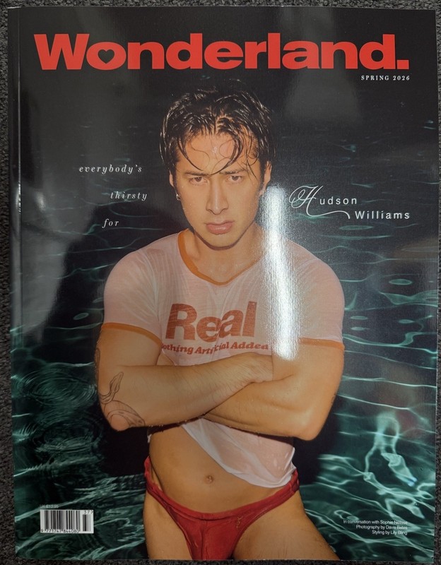 Wonderland Magazine Spring 2026 – Hudson Williams cover Full Magazine – IN STOCK