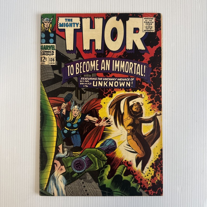 The Mighty Thor #136 1967 VG+ 1st Appearance of Sif