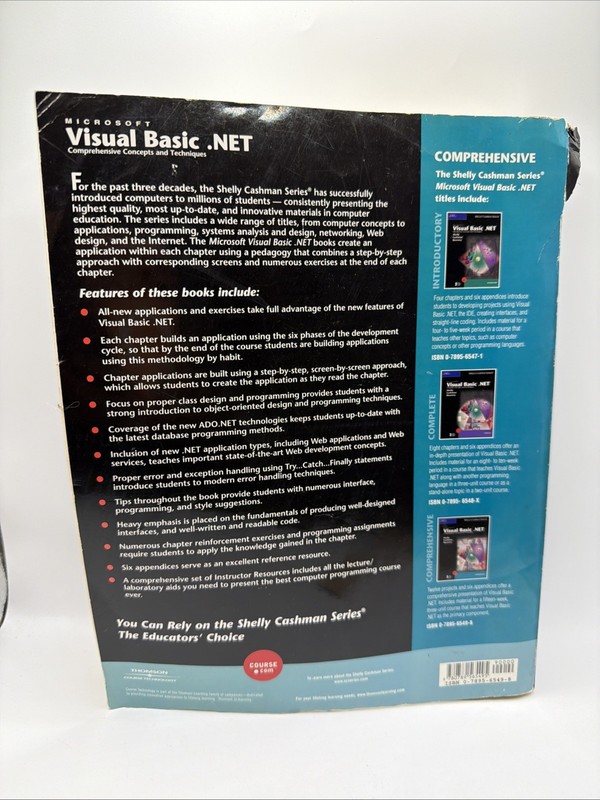 Microsoft Visual Basic.NET : Comprehensive Concepts and Technique gallery