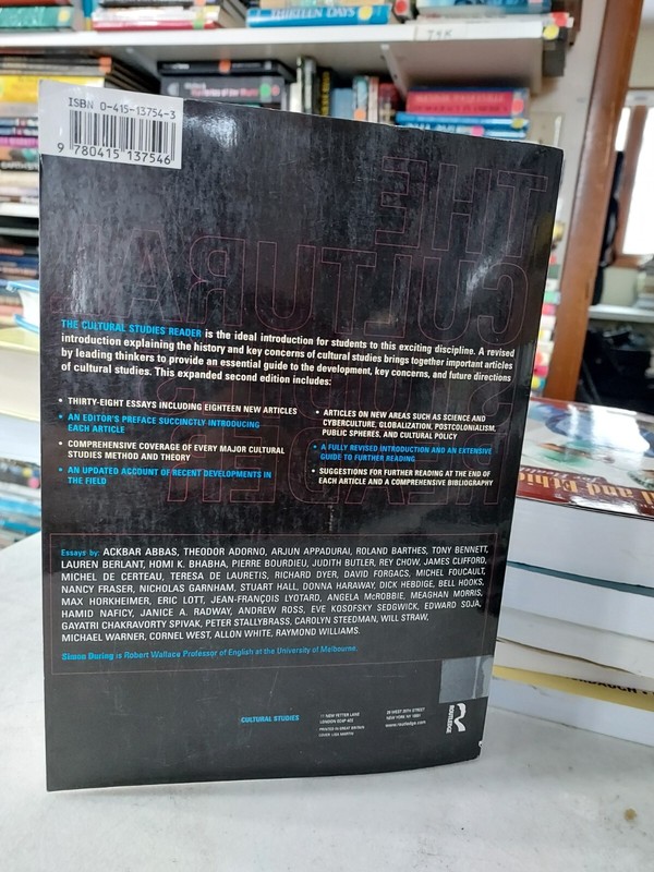 The Cultural Studies Reader 2nd Ed. SImon During (1999, TPK) BL1C gallery