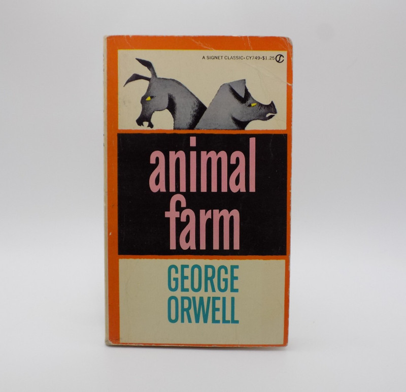 Lot of 3 vintage George Orwell Books 1984 & Animal Farm & Wigan Signet Classic gallery