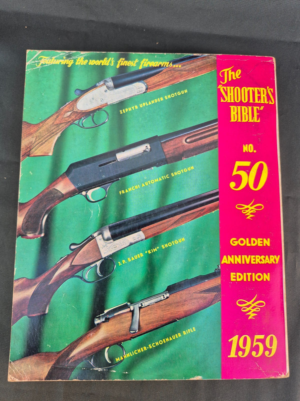 Vintage 1959 SHOOTER BIBLE 50th Edition Good Condition gallery