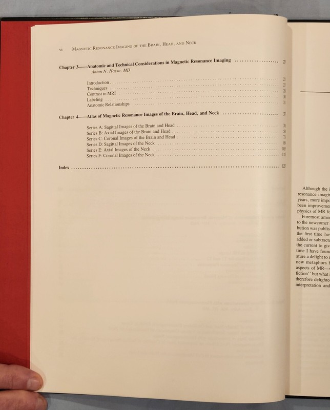 Magnetic Resonance, Imaging Of The Brain, Head, And Neck. 1985 William Bradley. gallery