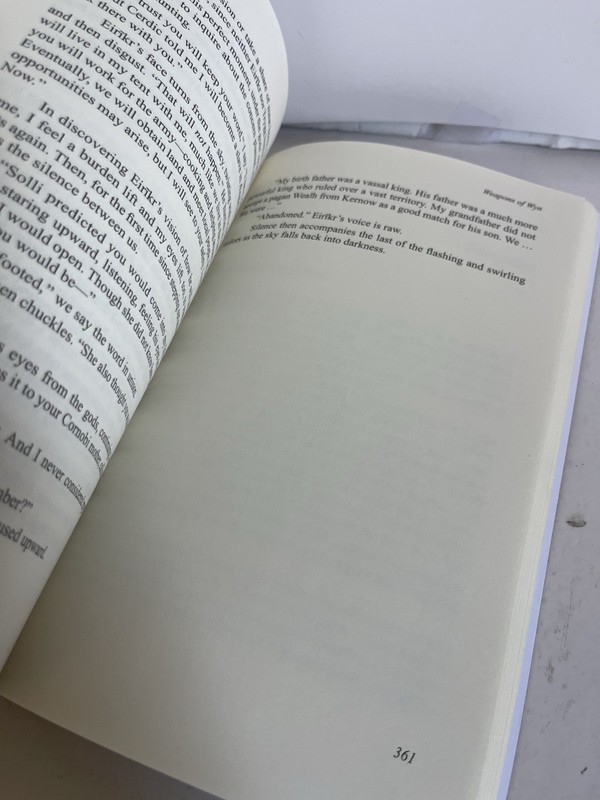 Weapons of Wyn: A Woman's Viking Era Adventure SIGNED PAPERBACK 2023 1ST EDITION gallery