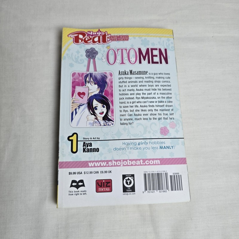Otomen Vol 1-10 Set Aya Kanno Shojo Beat Manga Romance Comedy Paperback gallery