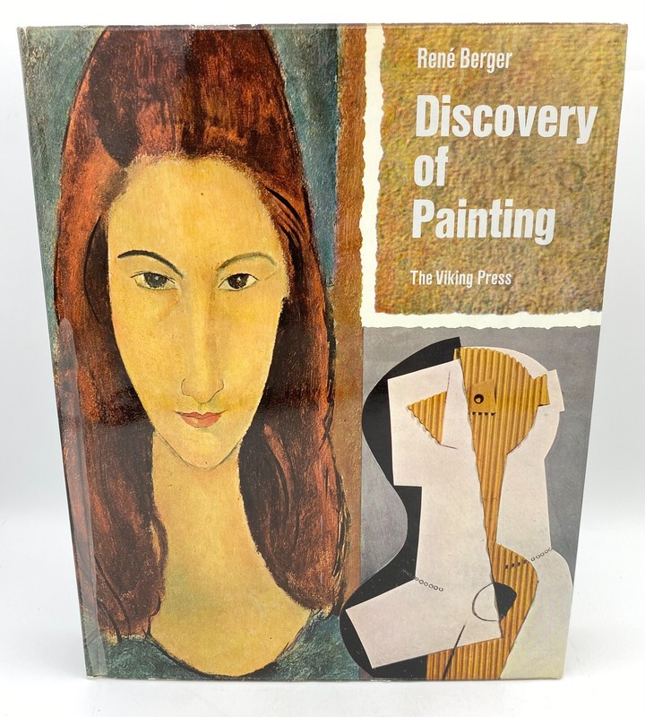 Discovery of Painting Rene Berger Viking Press Art Book Good Condition