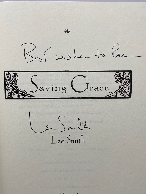 Lee Smith - Saving Grace - SIGNED 1st 1st - Author of Fancy Strut / NC Author gallery