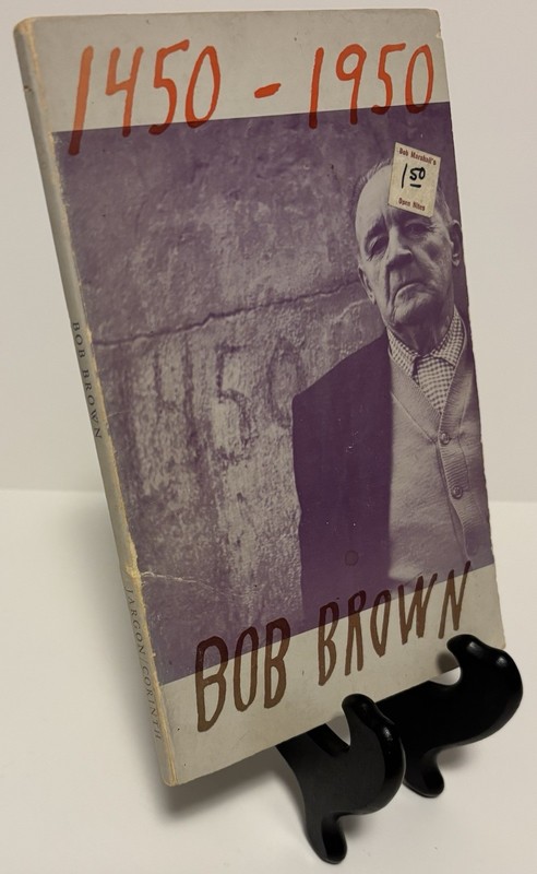 RARE Bob Brown 1450-1950 Paperback Book New Poetry Marcel Duchamp Surrealist