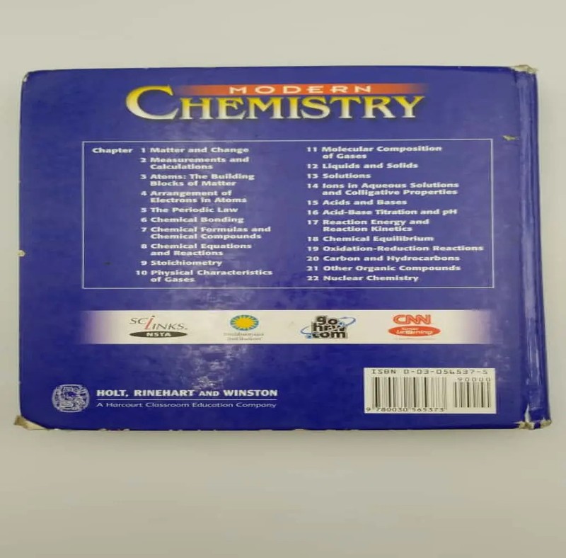Modern Chemistry: PUPIL'S EDITION 2002 gallery