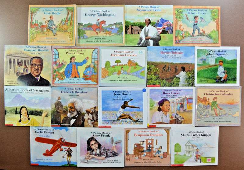 Lot 18 A Picture Book of… Biography Picture Books by David A. Adler History L2