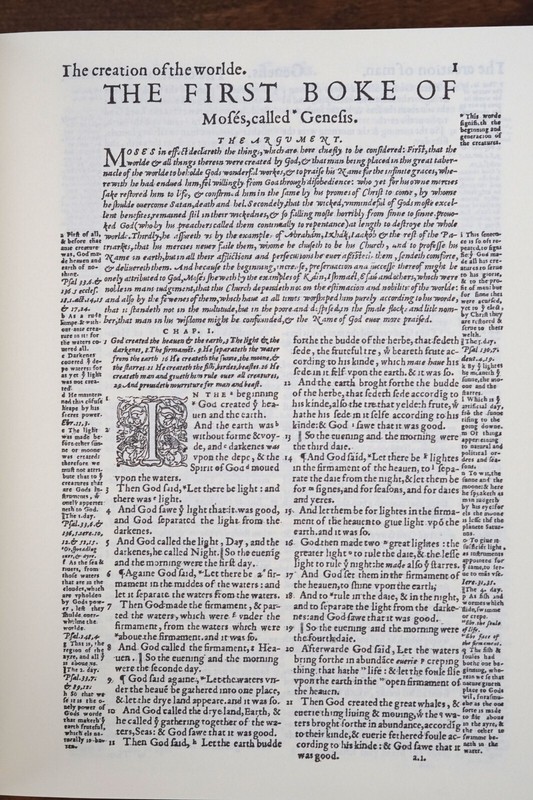 1560 Geneva Bible - First Edition Facsimile gallery