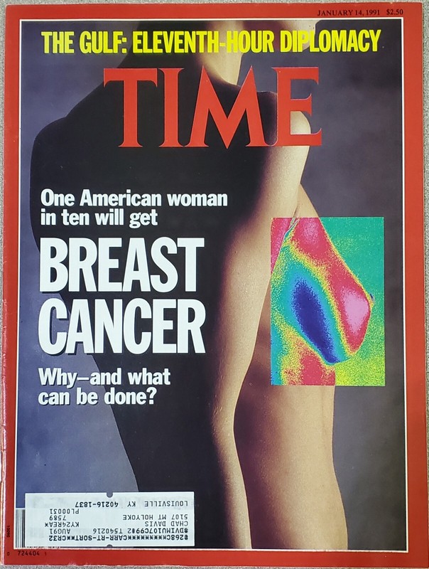TIME Magazine January 14, 1991 – Breaston Cancer, The Gulf 11th Hour Diplomacy