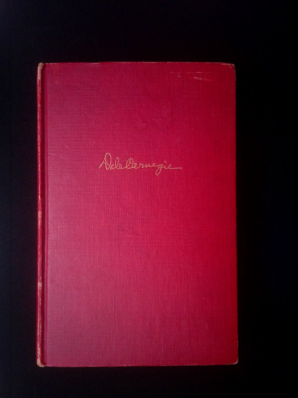 Signed Dale Carnegie 1948 How To Stop Worrying And Start Living 6th Printing