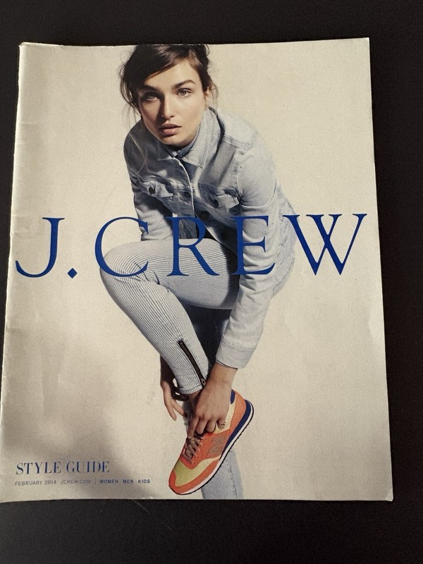 J. Crew February 2014 Style Guide Catalog