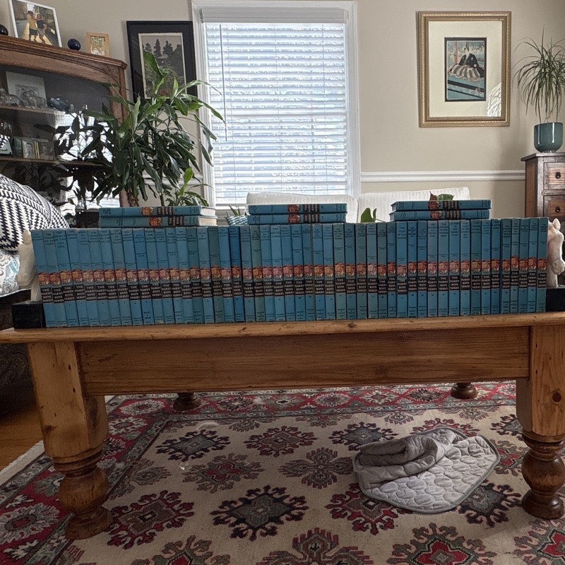 Hardy Boys Mystery Hardcover Illustrated Books Lot Grosset & Dunlap Dixon.