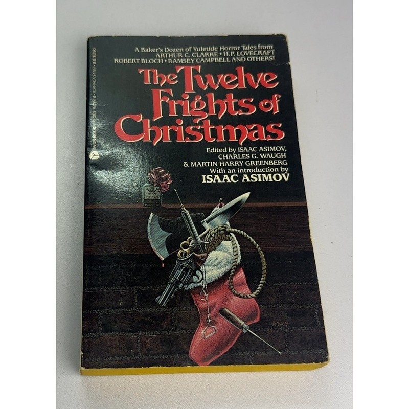 The Twelve Frights of Christmas PB Isaac Asimov Horror Anthology 1986