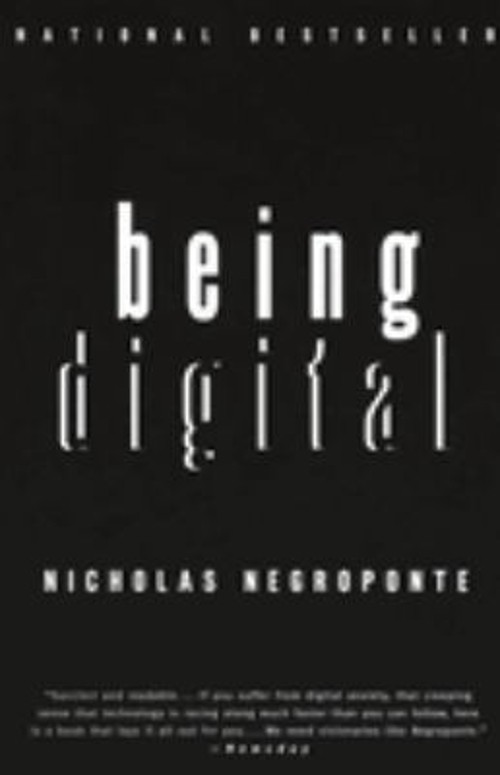 Being Digital Paperback Nicholas Negroponte