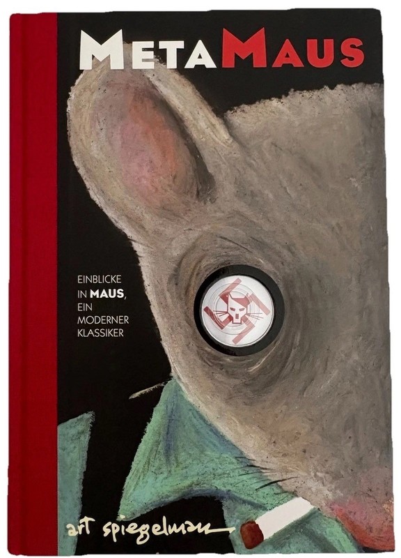 MetaMaus Art Spiegelman 2012 HC German Edition Companion to Maus Illustrated VG