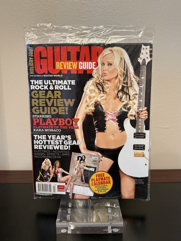 Guitar World Magazine Review Guide Holiday 2007 Sealed Featuring Kara Monaco