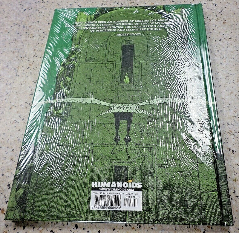 ==THE EYES OF THE CAT,MOEBIUS & JODOROWSKY,GRAPHIC NOVEL,HARDBACK,YELLOW EDITION gallery