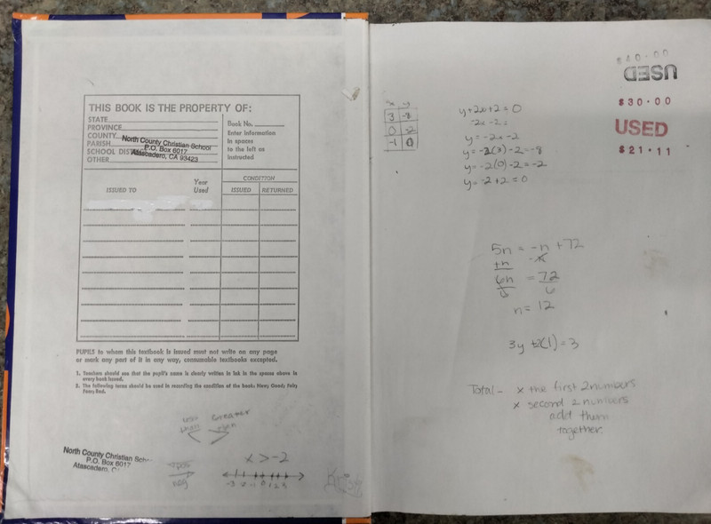Saxon Algebra I Second Edition gallery
