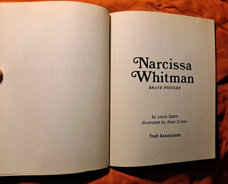 Easy Biographies Ser.: Narcissa Whitman : Brave Pioneer by Louis Sabin gallery