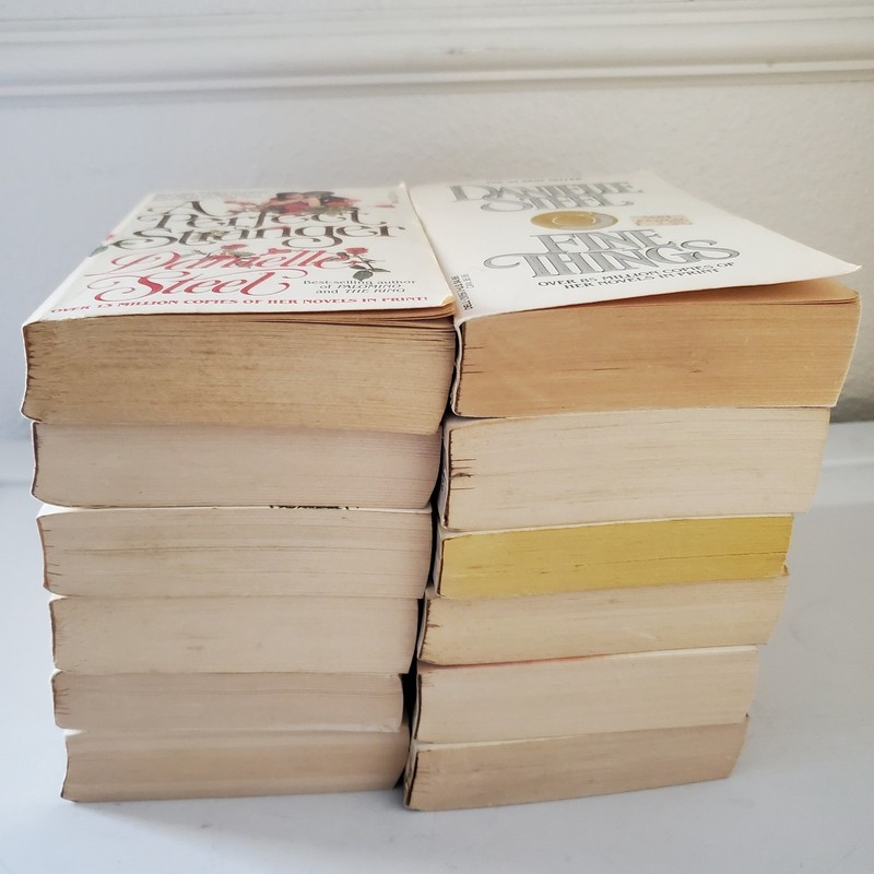 Danielle Steel Vintage Paperback Book Lot of 12 Romance Novels Dell Pocket Books gallery