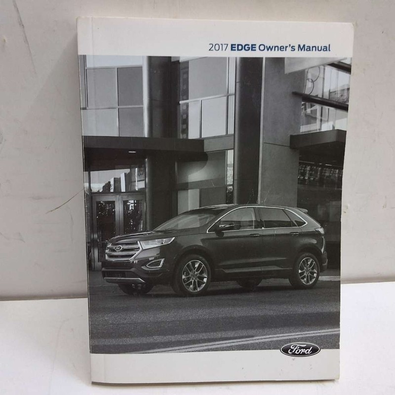 2017 Ford Edge Owners Manual Handbook Set with Case Z0A0321