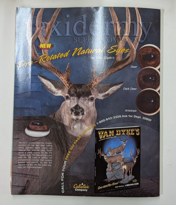 Breakthrough Taxidermy Magazine Issue 70 Winter 2003 gallery