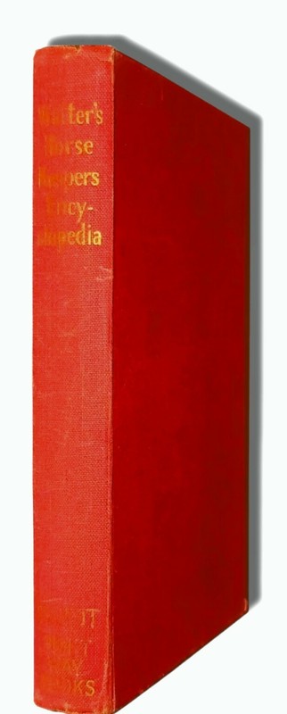 Vtg WALTER’S HORSE KEEPERS ENCYCLOPEDIA by W.H. Walter (1958, Illustrated, HC)