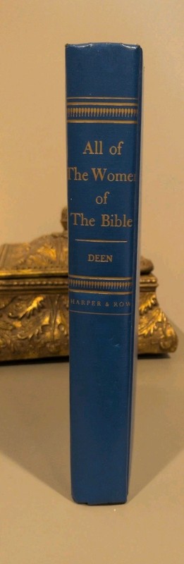 All of the Women of the Bible Edith Deen (1955 HC/DJ) Harper & Row No Dust Cover gallery