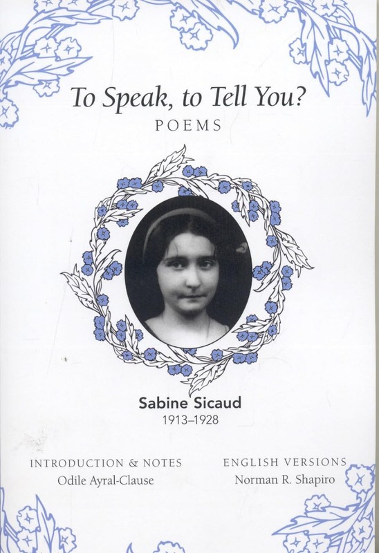 To Speak, to Tell You?: Poems (English and French Edition)