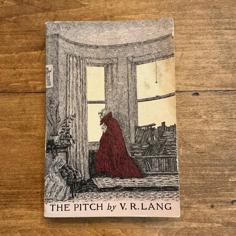 The Pitch By V.R. Lang 1962 Poetry And Plays Edward Gorey Illustrated Cover