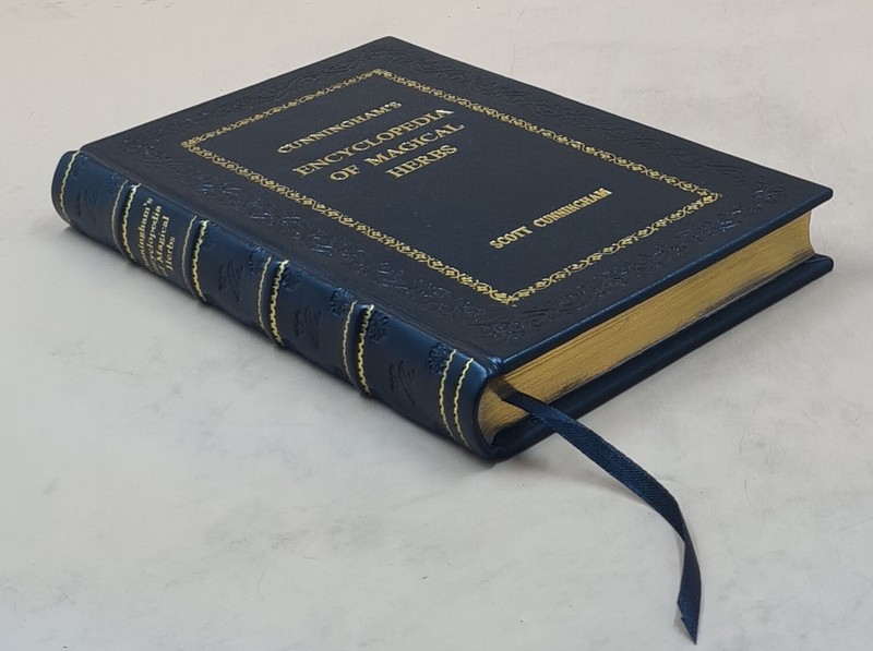 Encyclopedia Of Magical Herbs By Cunningham, Scott [Premium Leather Bound] gallery