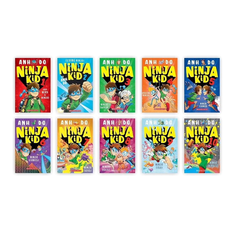 Ninja Kid Books 1-10 by Anh Do NEW paperback