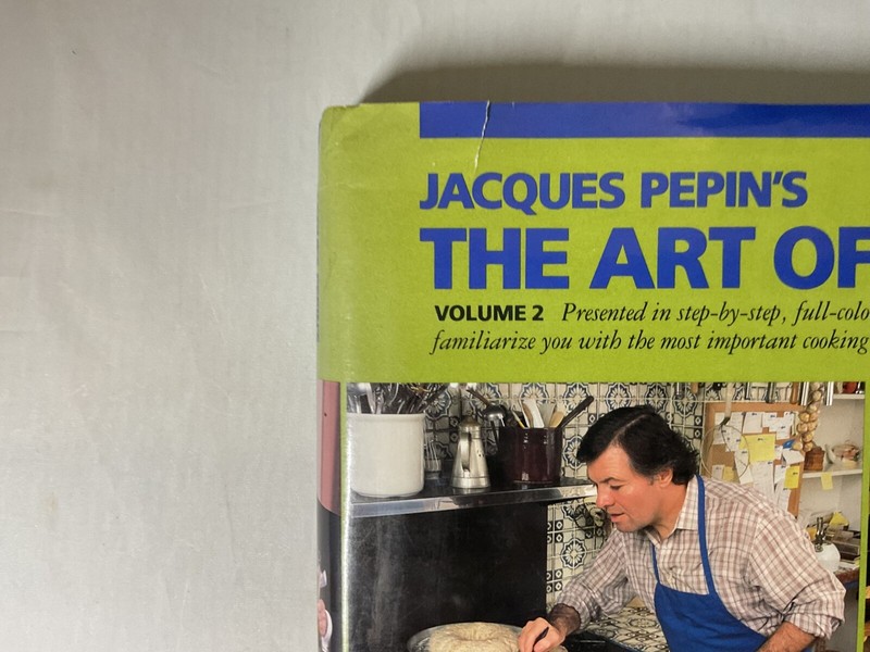 Jacques Pepin's the Art of Cooking Vol 2 Hardcover By Jacques Pepin First Ed -C2 gallery