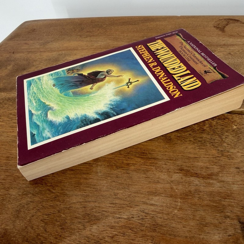 Stephen R Donaldson The Wounded Land 1st PB Edition 1981 Fantasy Ballentine gallery