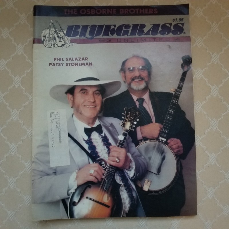 Lot of 4 Bluegrass Unlimited Magazines from 1989, Pre-owned gallery