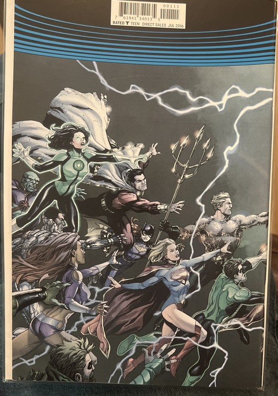 DC Universe Rebirth #1 US Cover - 2016 - Geoff Johns gallery