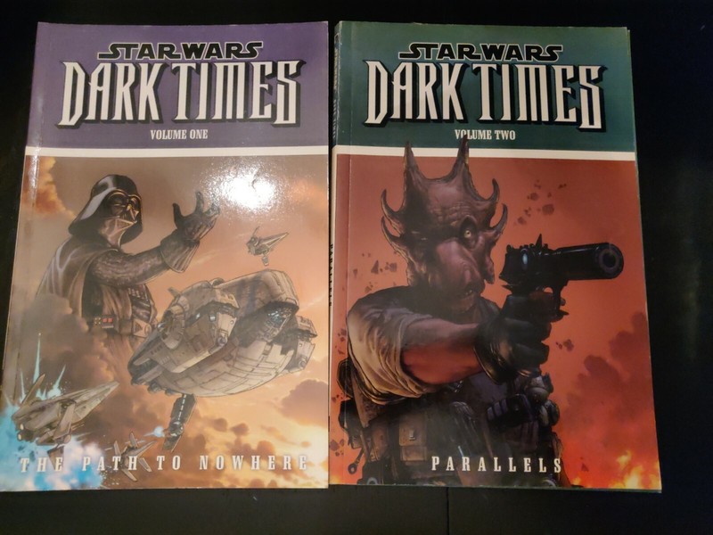 STAR WARS DARK TIMES Lot Volume 1 & 2 Path To Nowhere & Parallels – Dark Horse