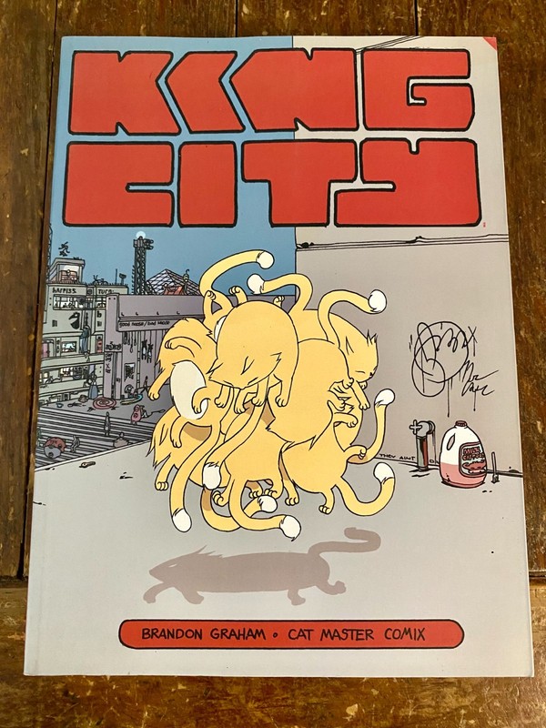 KING CITY TPB | 2012 BRANDON GRAHAM | TOKYOPOP | CAT MASTER COMIX 😾 | STOKOE!