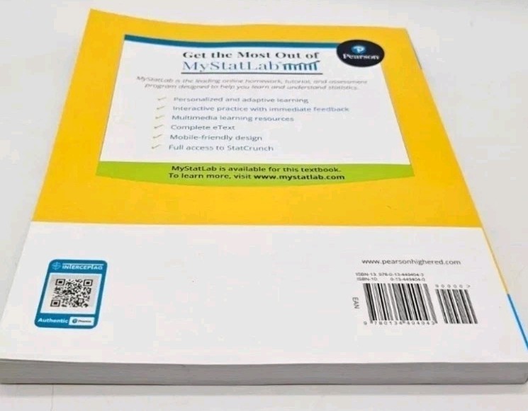 Pearson Statistical Reasoning for Everyday Life Plus MystatLab Statistics gallery