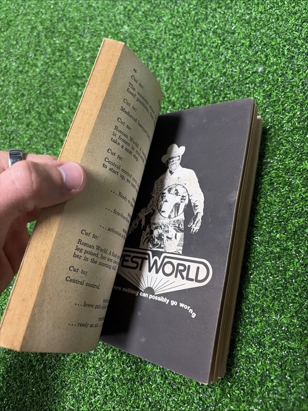 WESTWORLD BY MICHAEL CRICHTON Bantam PB 2nd 1974 Movie Tie-in Acceptable Cond. gallery
