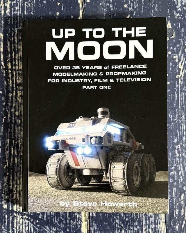 Up to The Moon Modelmaking Book Gerry Anderson Red Dwarf Aliens Predator SFX HC