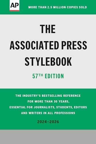 The Associated Press Stylebook: – Paperback, by The Associated Press – Good