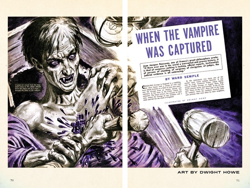 ATOMIC WEREWOLVES AND MAN-EATING PLANTS, weird tales story anthology (Hardcover) gallery