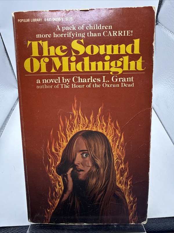 The Sound of Midnight by Charles L Grant Horror Popular Library 1978 First Ed Pr